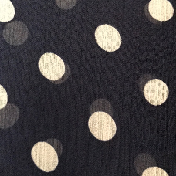 About a Girl Sheer Button Up Blouse size medium - Picture 5 of 8